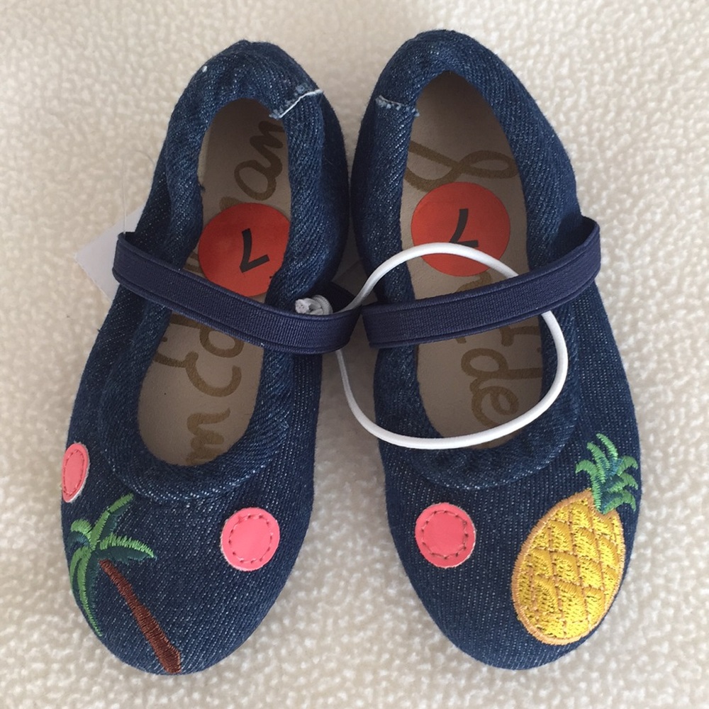 Sam Edelman Toddler Girls Size 7 Flats NWT